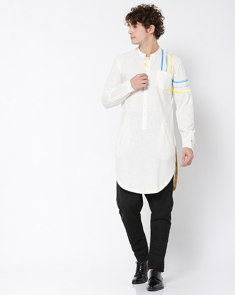 Mandarin kurta