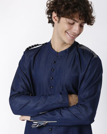 Mandarin kurta 